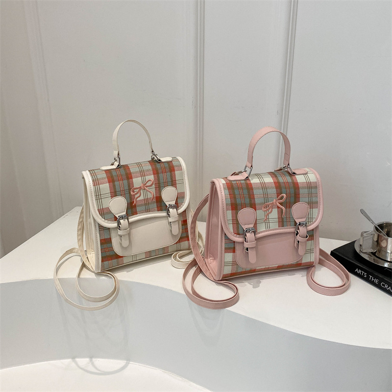 Wimei mochila 2024 nuevo estilo de diseño de moda nicho de viaje bolsas escolares ligeras para mujeres ins fuera mochila pequeña