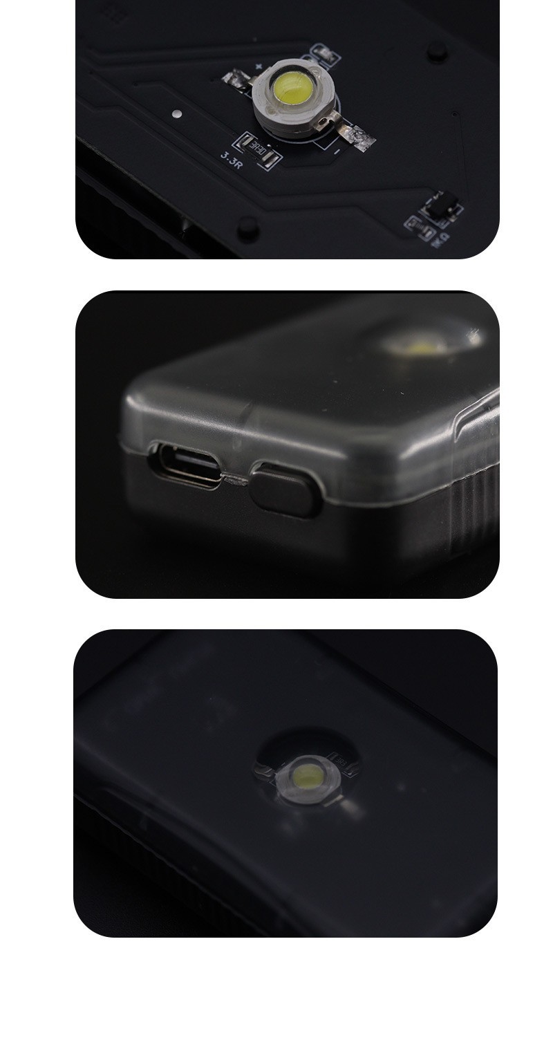 Electric Vehicle Trunk Light, Food Delivery Insulated Box, Takeaway Box, Universal for Electric Bikes, Motorcycles, and Car Trunks with Automatic Sensing