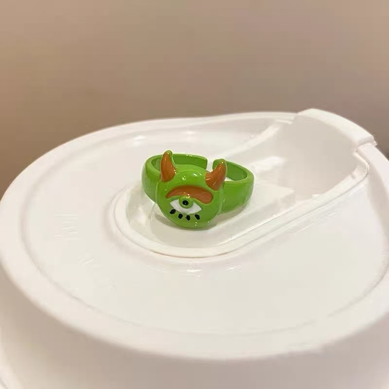 녹색 무시눈 반지