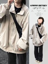 2025年新款早春季韩系工装运动夹克冲锋衣外套女春秋款棒球服