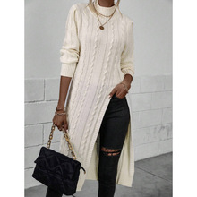J 55412 Cable Knit Sweater Dress �黨�yë���B��ȹ�羳��