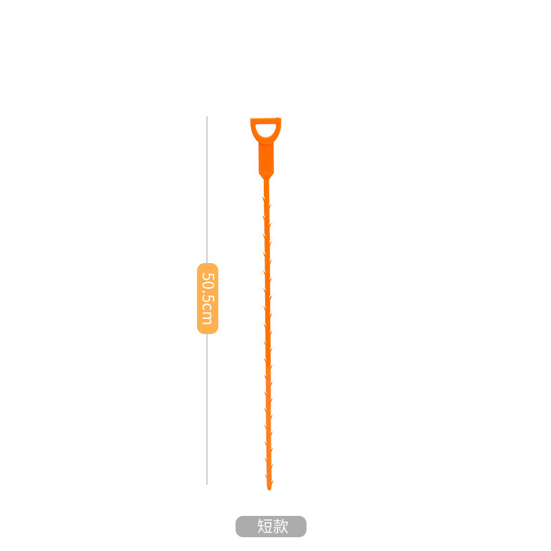 Cocina inodoro tubería lavabo cabello limpiador de cabello herramientas de alcantarillado mano dragar baño necesario