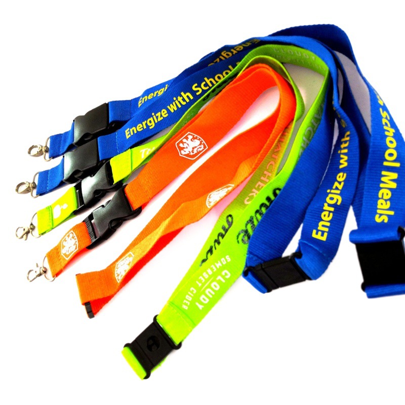 Correa de Sublimación de 2.5cm con Diseño de Arcoíris, en Existencia, Venta Caliente Transfronteriza, Regalo Publicitario, Correa Promocional Colorida para Teléfono