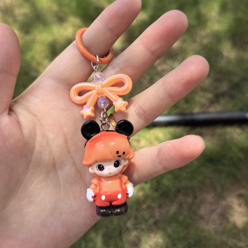 インターネット有名人ホットブラインドボックス Dim ミッキーマウスキーホルダー卸売樹脂かわいい人形バッグ携帯電話ペンダント漫画|undefined