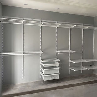 Minas Wholesale Household Simple Metal Wall Hanging Bedroom Small Apartment Wardrobe New Open Cloakroom 2025