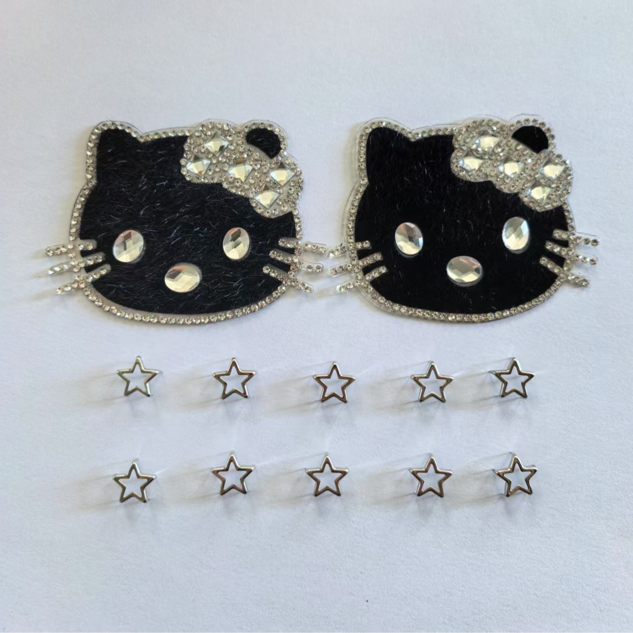 검은 고양이 정장(신발 버클 포함)