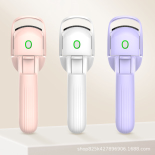 New Electric Eyelash Curler Three-Temperature Charging Portable Heated Eyelash Curler Factory Direct Sales Mini Fast Charging