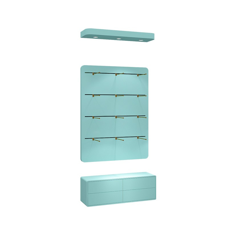 Tienda de textiles para el hogar ropa de interior estante de exhibición ropa de cama estante sujetador tienda pijamas vitrina