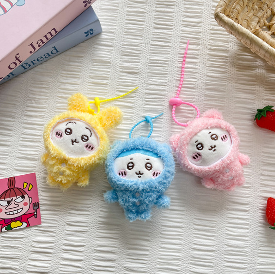 Ins viento lindo colgante de dibujos animados West Highland cachorro muñeco de peluche tendencia mochila muñeca llavero