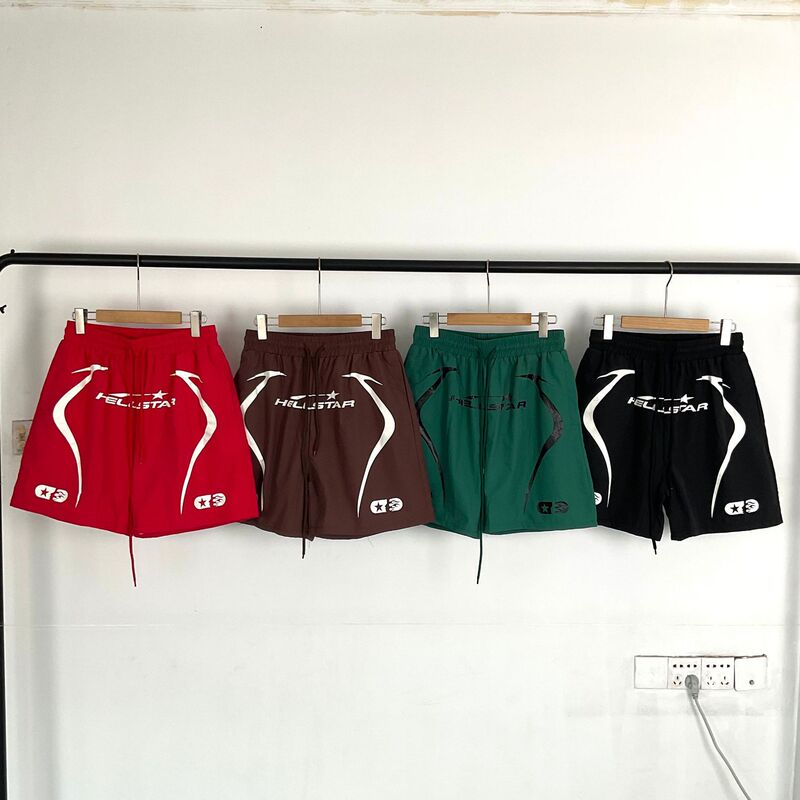 2024 summer new side goddess letter printed casual shorts for men and women with beach pants a batch of hair