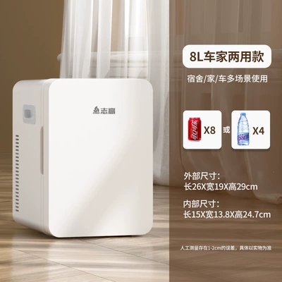 Chigo Mini Refrigerator for One Soyuducular - 8l-single-core-mechanical-model-for-dual-use-in-cars-and-homes-plastic-door