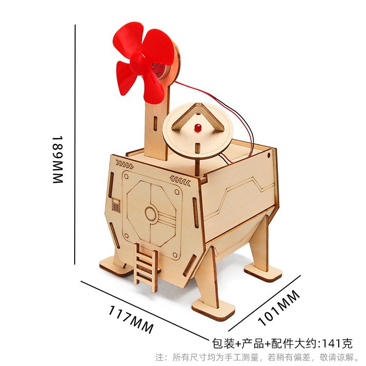 Experimento de ciencia para niños Tecnología pequeña producción hecha a mano DIY estudiantes de escuela primaria ciencia y educación frontera material paquete al por mayor