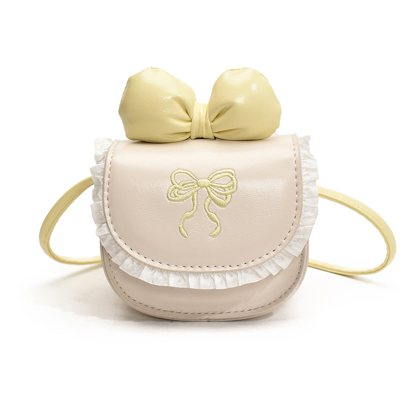 Mini lindos arcos niñas bolsas de hombro de encaje dulce bebé mochila nuevo accesorios para niños bolsas