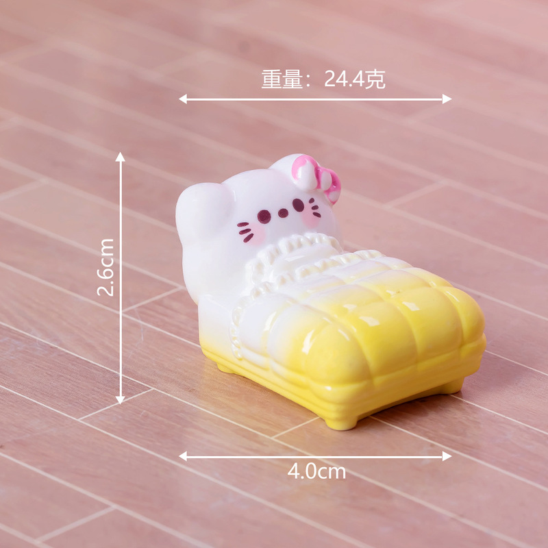 微景观创意可爱猫咪家具动物盲盒装饰品配件办公室桌面迷你小摆件|undefined