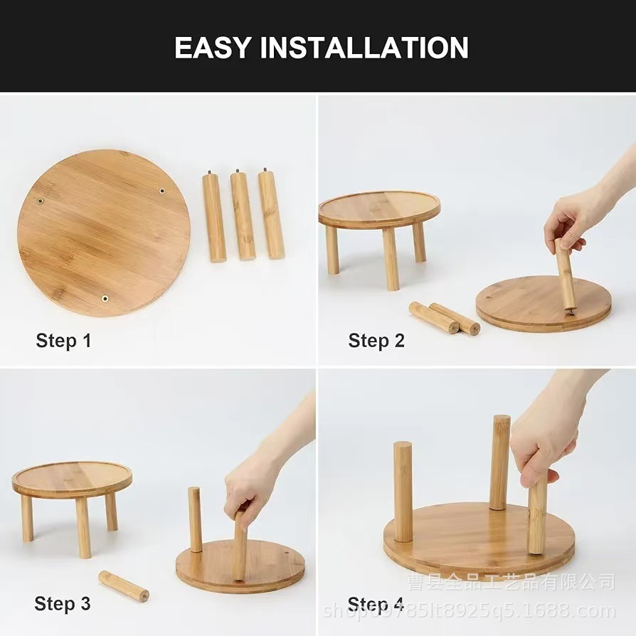 Estante de flores de madera Estante de almacenamiento Balcón Sala de estar Piso de madera maciza Estante de suculentas Decoración artesanal Estante de soporte de madera inferior