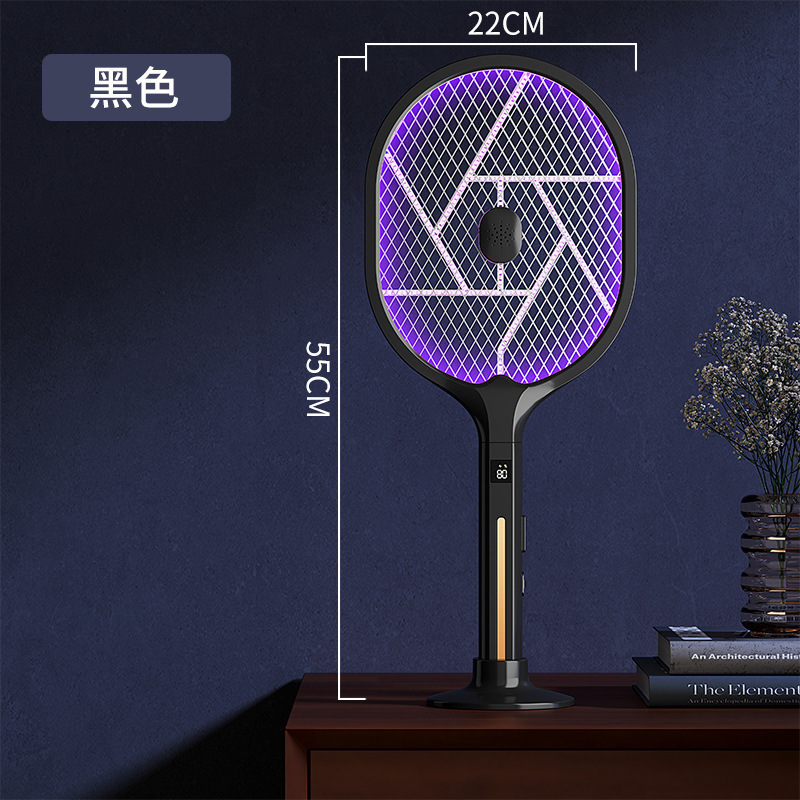 Lámpara de mosquito plegable recargable doméstica 2 - en - 1 atractiva automática de mosquitos choque eléctrico potente mosquito matador