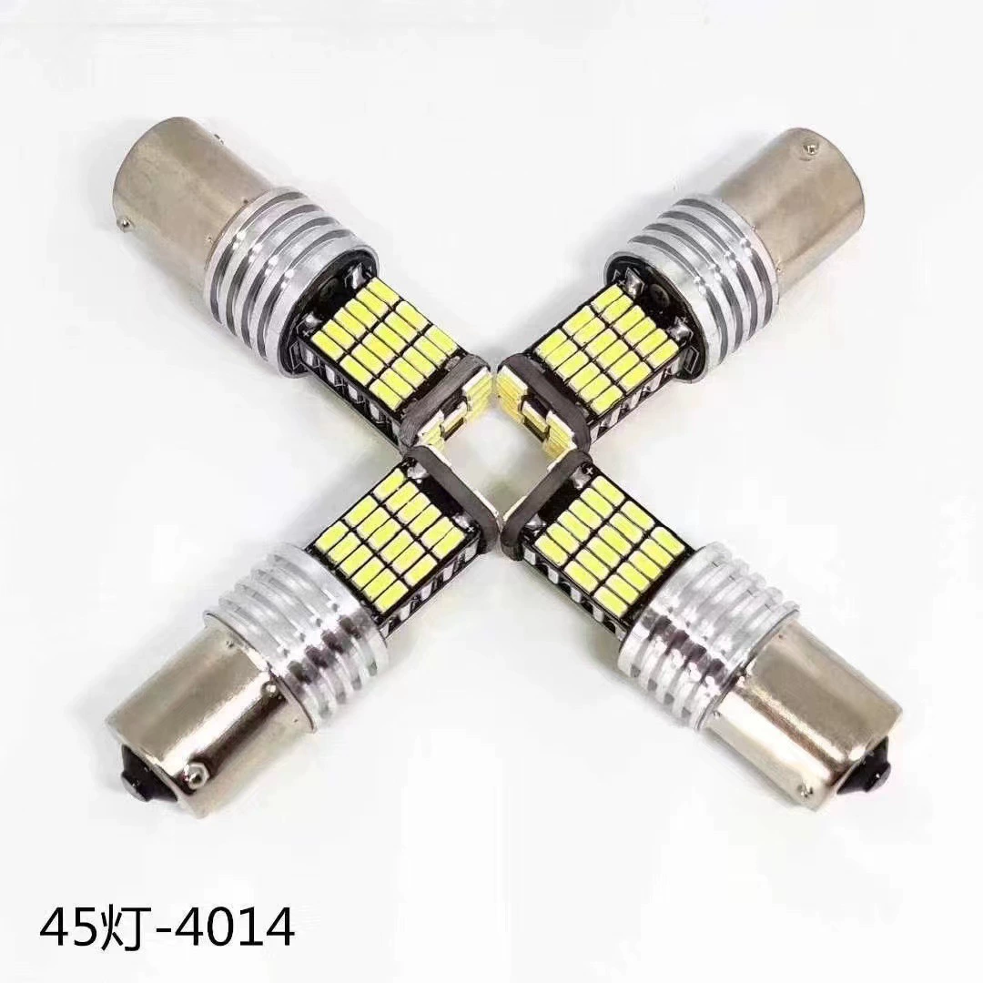 Тормозной сигнал автомобиля 1156/1157 3157 7443 4014 расшифровывая 45smd обращая сигнал поворота