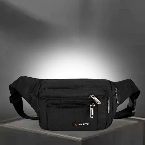Oxford Cloth Satchel Men's Waist Bag Casual Chest Bag Men's and Women's Waterproof Outdoor Shoulder Bag Wholesale Riding Sports Waist Bag