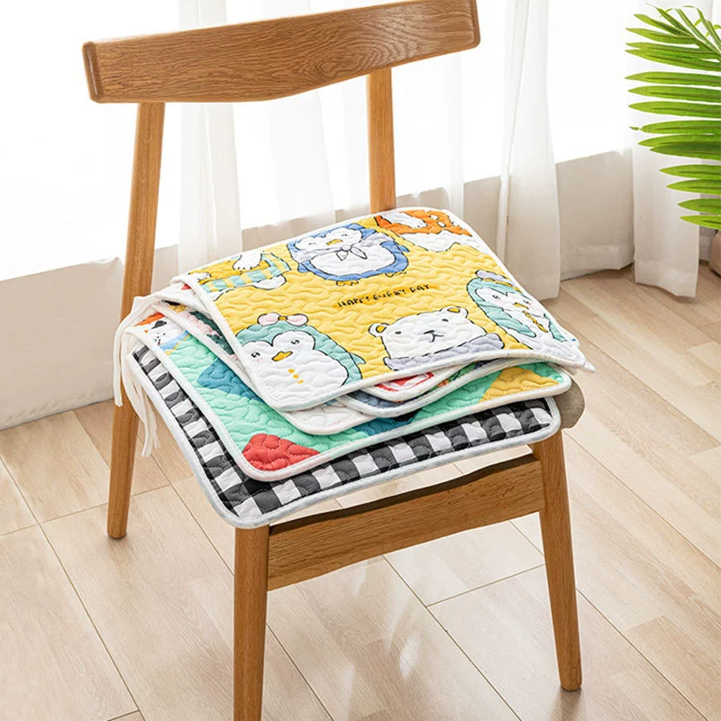 Большая распродажа, подушка для стула из чистого хлопка, подушка для студенческого стула, подушка для офисного стула, подушка для обеденного стула, нескользящая бытовая оптовая обработка