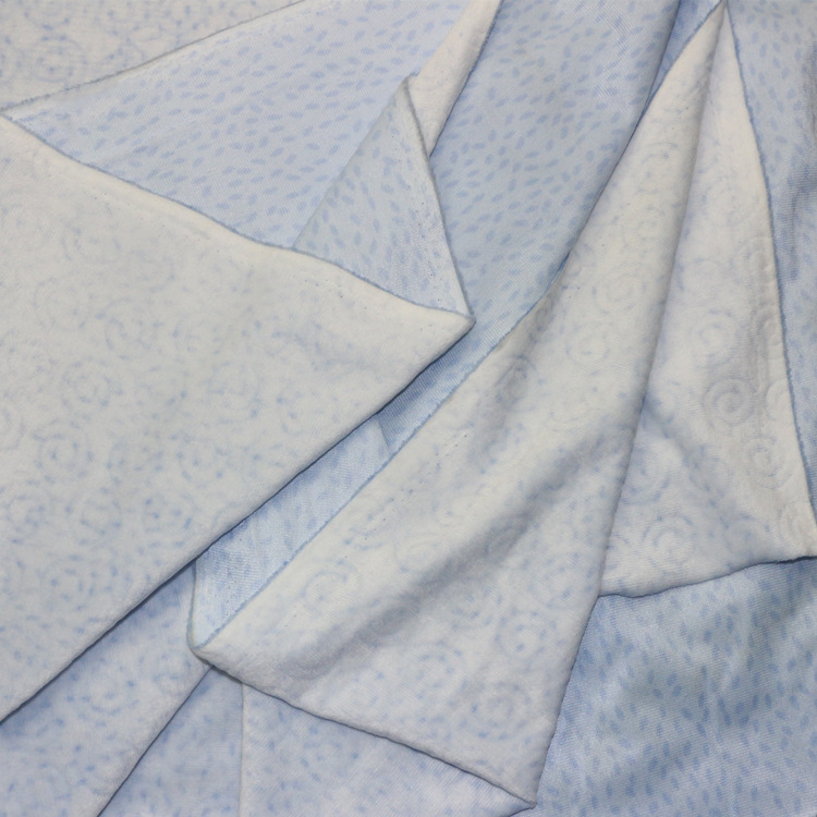 背印剪花短毛绒服装家纺面料全涤针织经编印花剪花超柔短毛绒布料