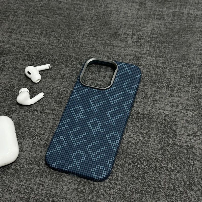 アップル16promax携帯電話ケース磁気吸着炭素繊維紋iPhone15金属レンズ転倒防止保護カバー|undefined
