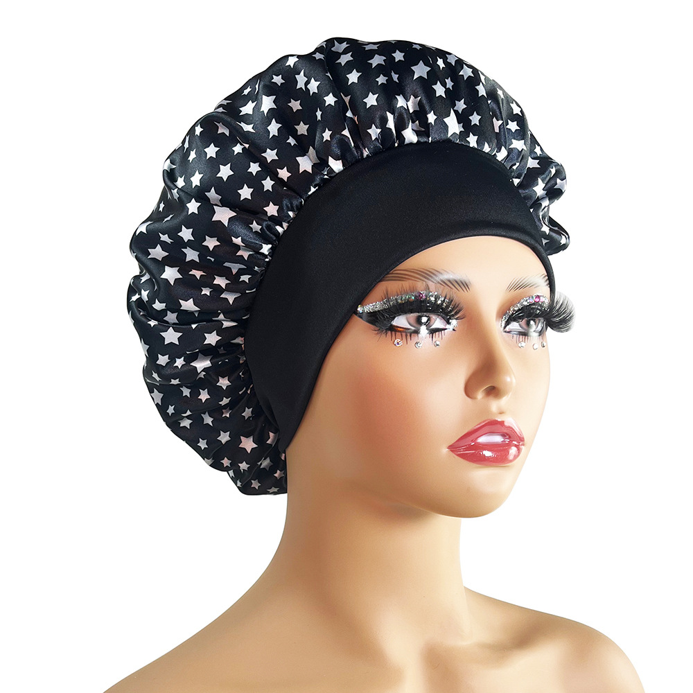 Women's Sweet Flower Eaveless Shower Cap display picture 2