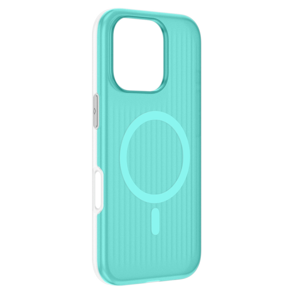 Aplicable a Apple 16promax Case de teléfono magnético 16pro Case de teléfono celular corrugado
