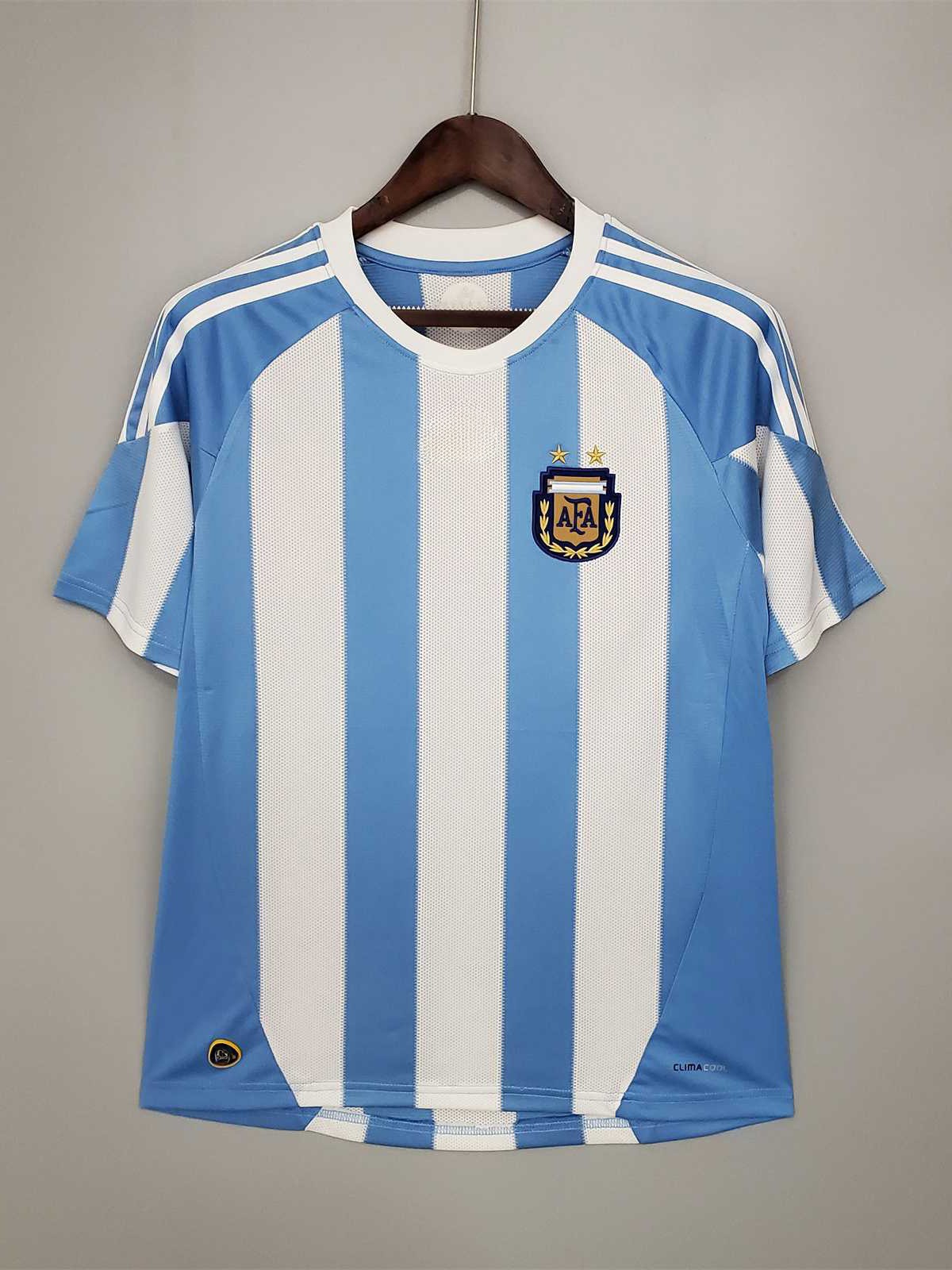 Camiseta de fútbol tailandesa retro Selección nacional Brasil Francia Argentina Portugal Camiseta de manga corta al por mayor Número de impresión