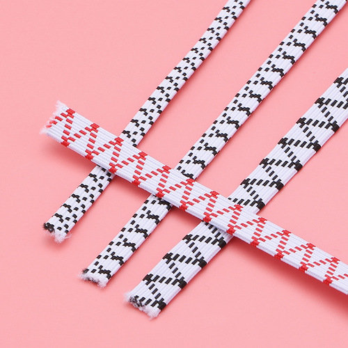 Wholesale thickened double elastic band high elasticity elastic binding tape flat elastic cord elastic band elastic cord