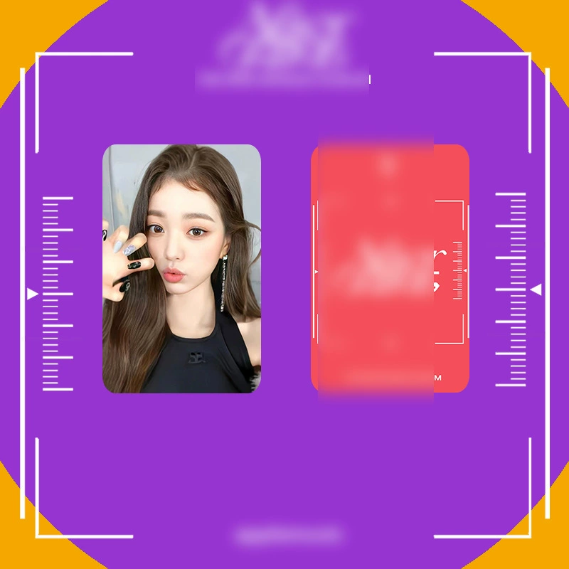IVE Fu Zhang Yuanying один фото-карта YUJIN WONGYONG LIZ REI Zhang Yuanying Jin Qiu