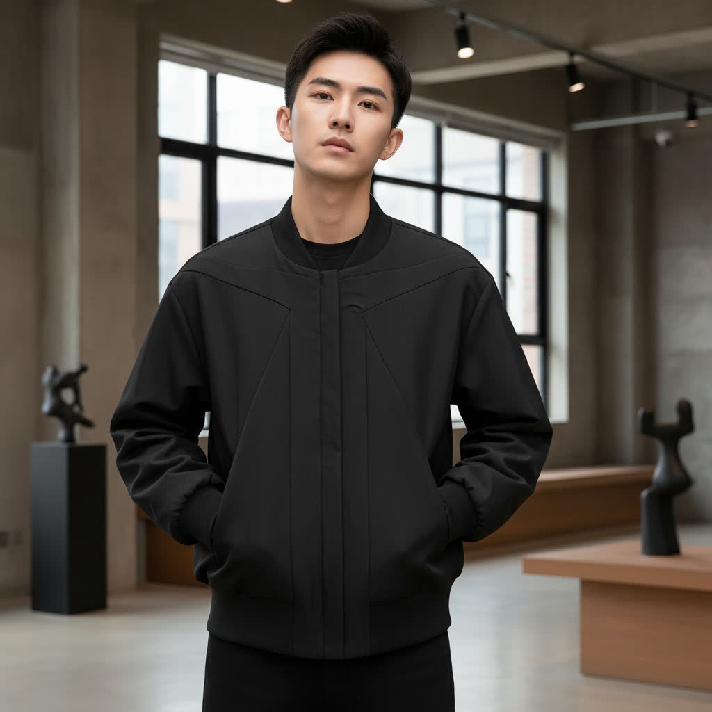 男士外套春秋季薄款新款韩版潮流百搭工装休闲夹克棒球服上衣服男