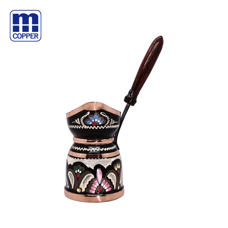 m®Middle East Turkey Coffee bucket Cezve pure copper wooden handle Coffee cup copper Coffee pot Coffee pot Coffee pot pot m®Middle East Turkey Coffee bucket Cezve pure copper wooden handle Coffee cup copper Coffee pot Coffee pot Coffee pot pot