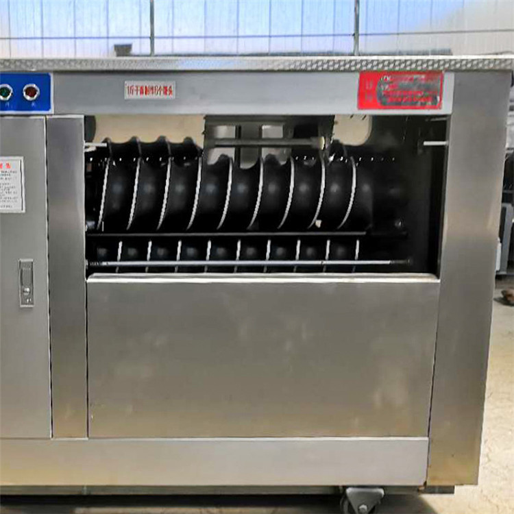仿手工方馒头机 数控刀切馒头成型机 食堂用馒头机成套机械设备