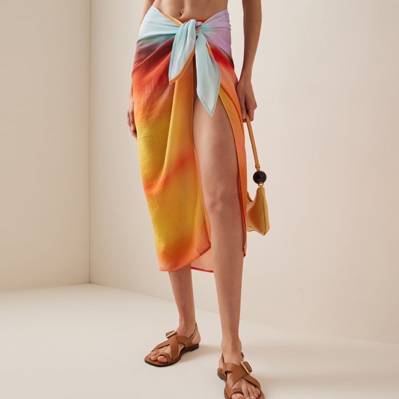Women's Fashion Printed Swimwear One Piece Two Piece Suit_voghion.com