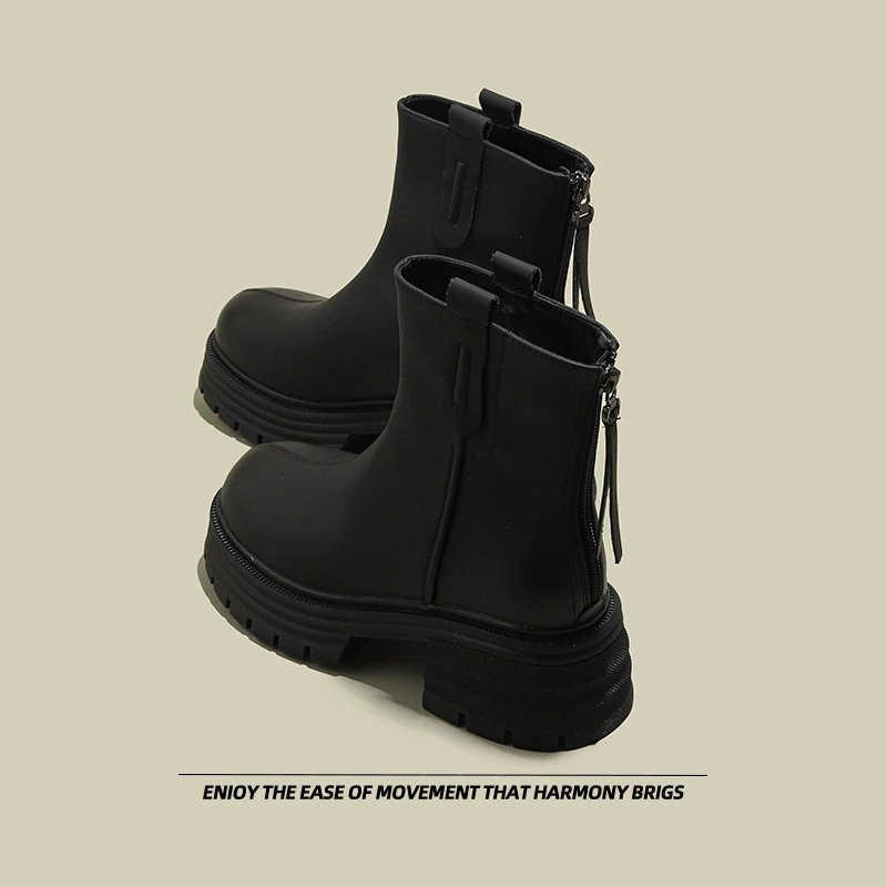 Martens, high comfortable universal chelsea platform, low boots, fitted