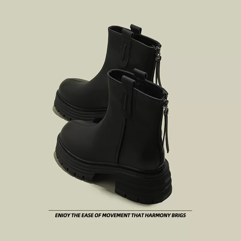Martens, high comfortable universal chelsea platform, low boots, fitted