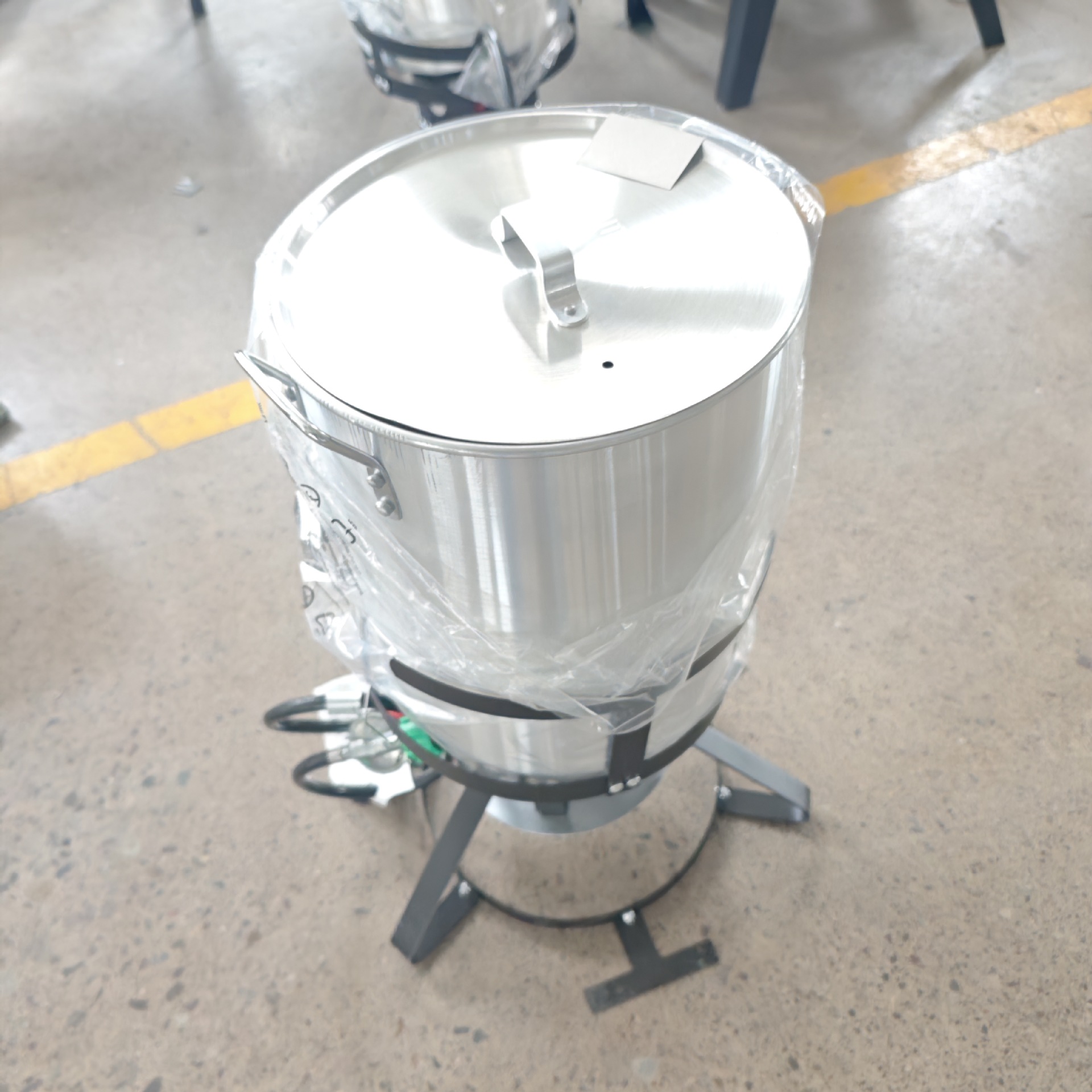 hogar sin humo carbono asado horno de horno de acero inoxidable grueso carne asada pierna de cordero asado barril de carbono asado horno de horno al aire libre horno de horno