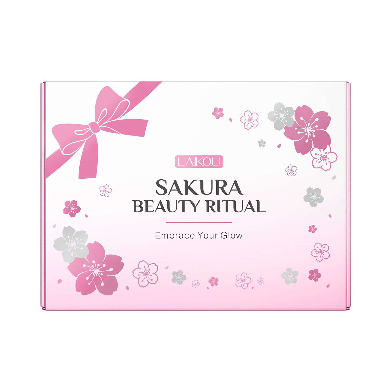 LK85421 Lecoux Cherry Blossom Custom Makeup Box - 3 20.9×15.1×5.5cm