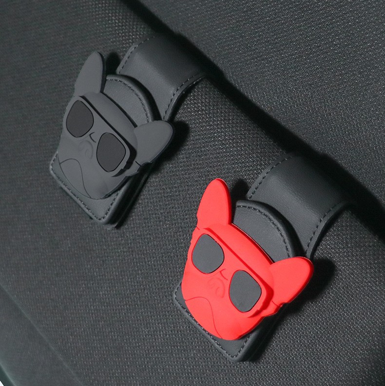 Car Glasses Clip, Car Sun Visor Storage Clip, Glasses Holder, Personalized In-Car Hanging Sunglasses Clip, Card Clip