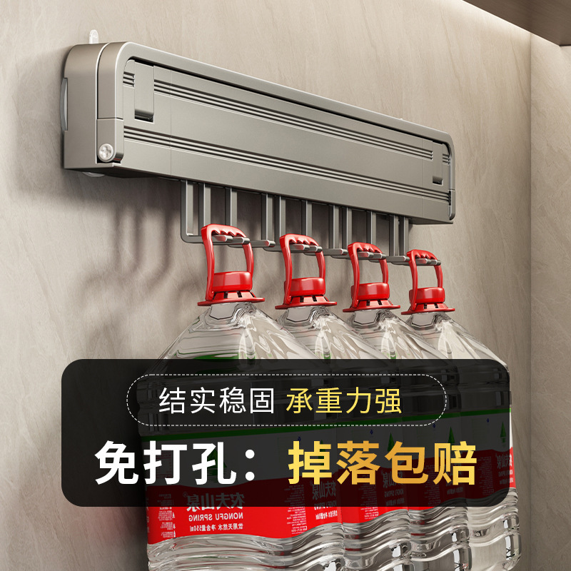 銃灰厨房物置棚折りたたみ調味料棚壁掛け刀棚家庭用品大全多機能収納棚|undefined