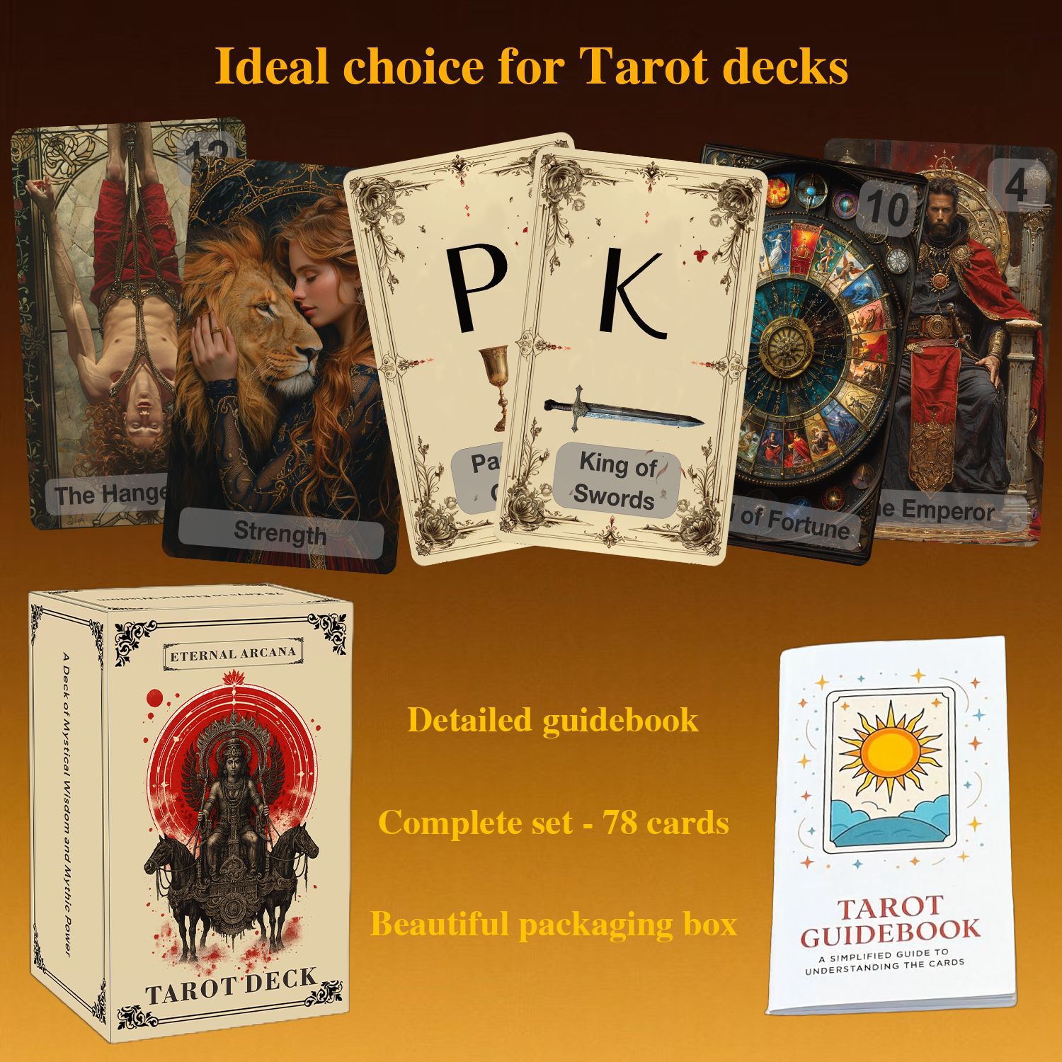 Tarot Cards English Version Creative Board Game For Party Play_voghion.com