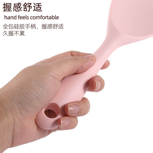 Kitchen supplies silicone rice spoon non-stick pot spoon non-stick does not hurt the pot rice spoon stirring rice silicone kitchenware household supplies