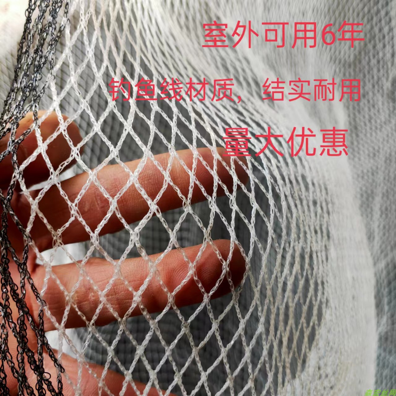 加密冰雹葡萄料白色防鸟网园艺农田抗氧化苹果全新汽车防防护网网