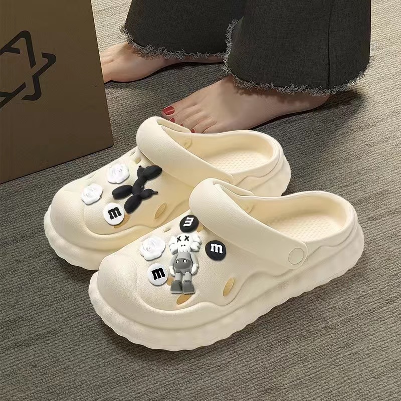 Zuecos de EVA para mujer plataforma gruesa verano