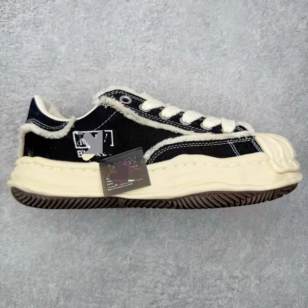 Cross-Border San Yuan Canvas Shoes, Same Model as Wu Muming, Kang Yu mm Dissolvable Shoes, Unisex Shell-Toe Thick-Soled Yy White Sneakers