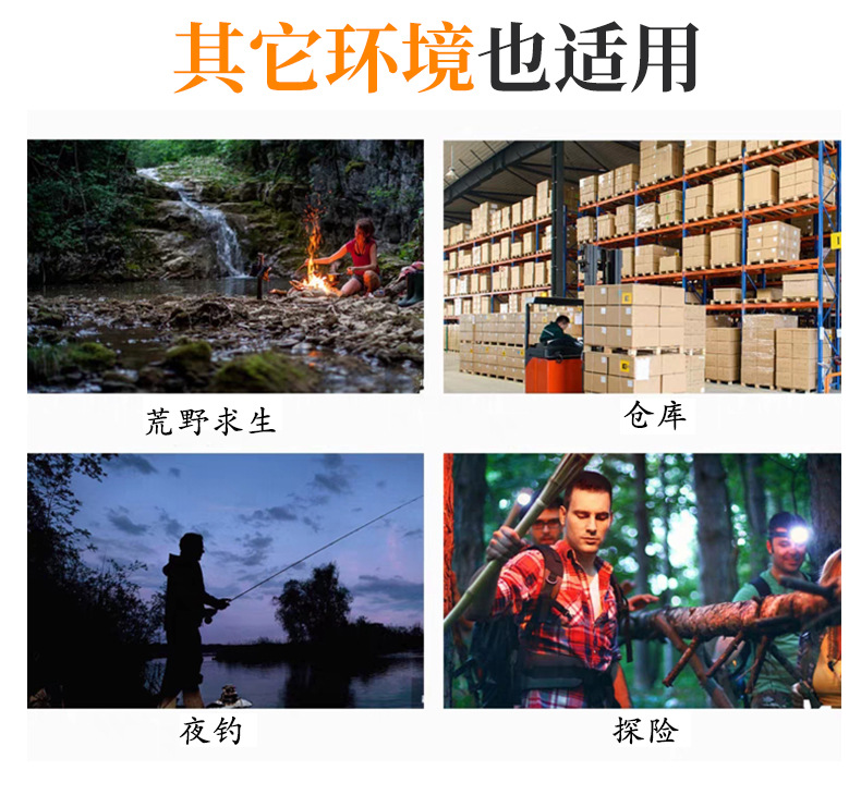 Huasheng Black Panther Explosion-Proof Flashlight Outdoor Security Patrol Coal Mine Gas Station Rechargeable Lighting Long-Range Strong Light