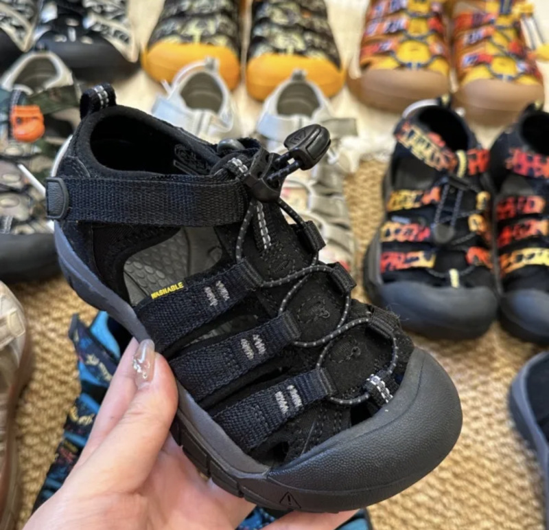 Ken/科恩子供の渉水靴サンダルの包頭は赤ちゃんのビーチ靴の屋外の追跡靴を蹴るのを防ぎます。|undefined