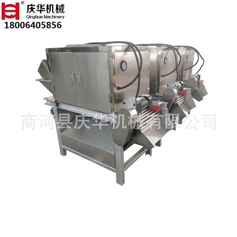 庆华干式蒜米脱皮机    蒜米去皮机   大蒜扒皮机    蒜子剥皮机