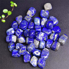 Natural Lapis Lazuli Rolling Stone Large Granule Aroma Diffuser Crystal Demagnetizing Stone Fish Tank Landscape Crystal Raw Stone Wholesale