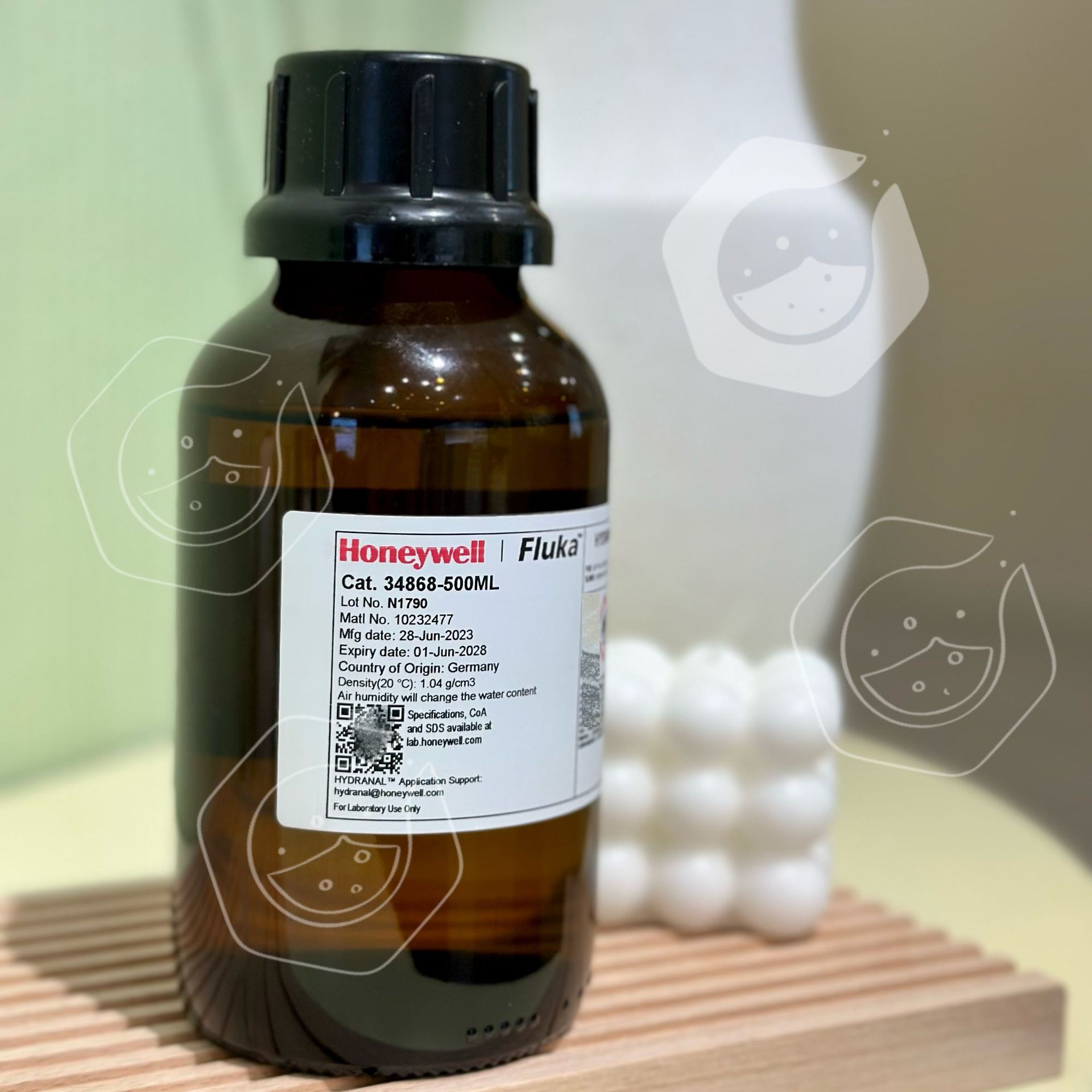 Honeywell-Fluka34868卡尔费休500ml库伦法阳极液 用于油品滴定
